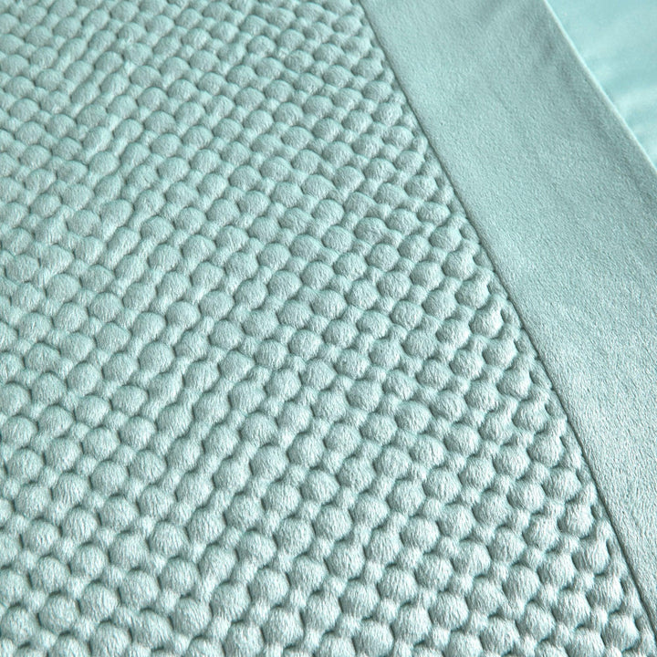Soiree Iras Duvet Cover Set - Duck Egg - Williamsons Factory Shop