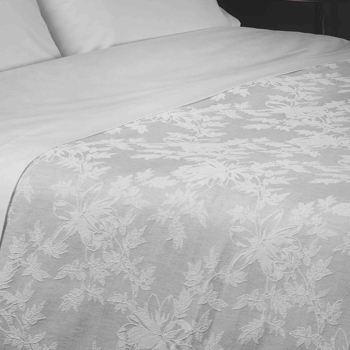 Kingston Jacquard Duvet Cover Set - Grey - Williamsons Factory Shop