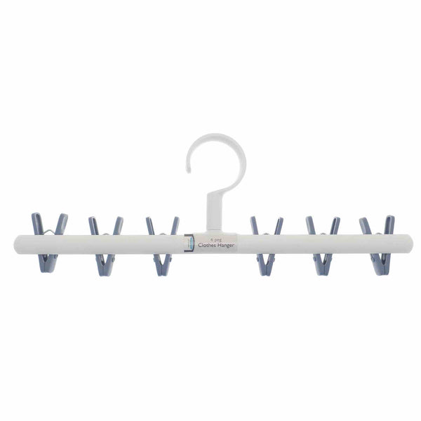 Country Club 6 Peg Clothes Hanger - Williamsons Factory Shop