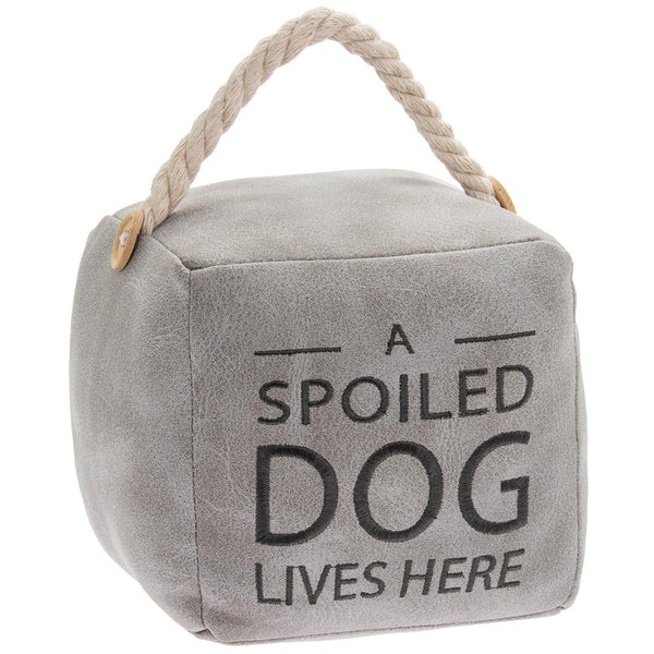 Spoiled Dog Cube Door Stop - Williamsons Factory Shop