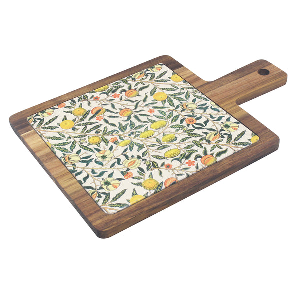 William Morris Fruits Acacia Board - Williamsons Factory Shop