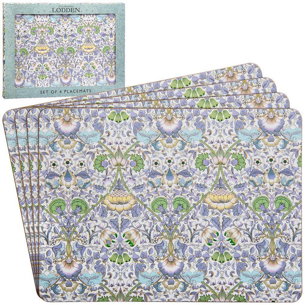 William Morris Lodden Set of 4 Placemats - Williamsons Factory Shop