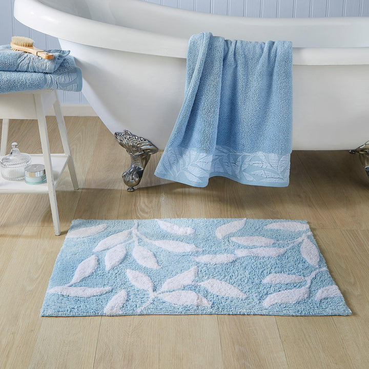 Dreams & Drapes Lacie Towel - Blue - Williamsons Factory Shop