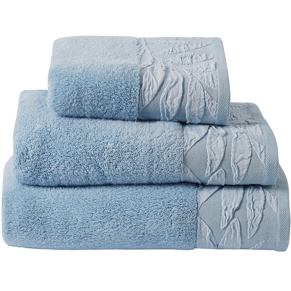 Dreams & Drapes Lacie Towel - Blue - Williamsons Factory Shop