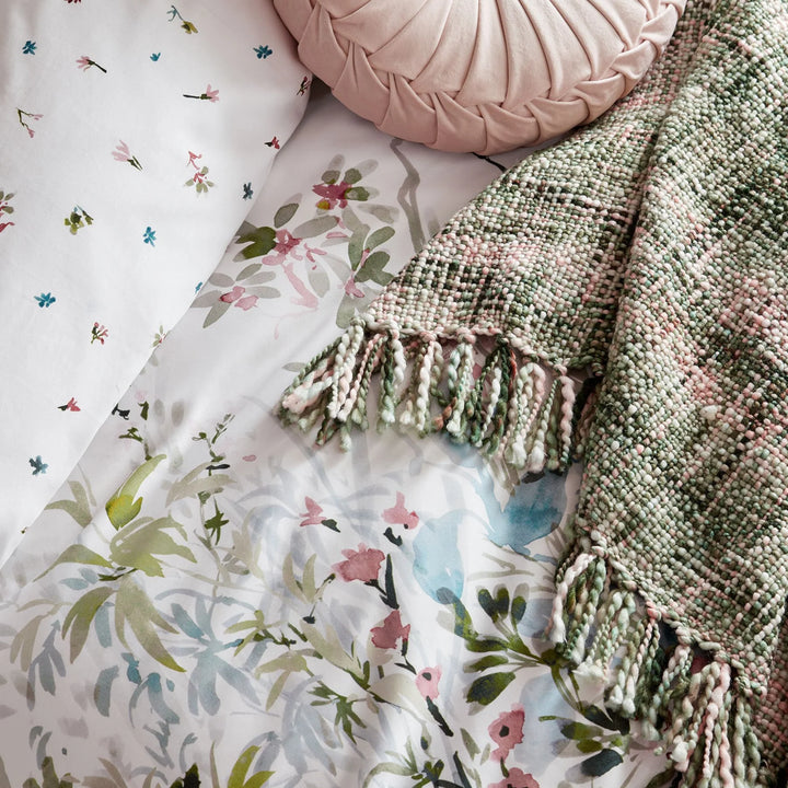 Laura Ashley Pointon Fields Duvet Cover Set - Multi - Williamsons Factory Shop