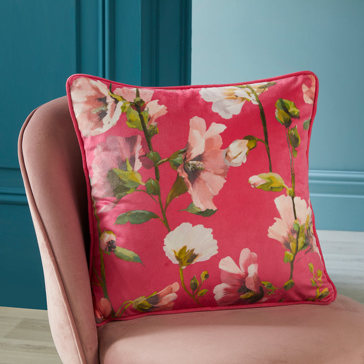 Soiree Layla Cushion - Pink - Williamsons Factory Shop