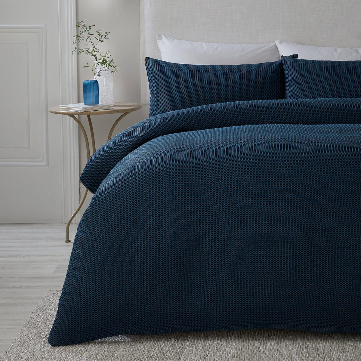 Serene Lindly Duvet Cover Set - Navy