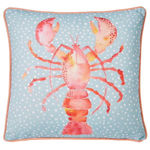 Fusion Lobster Outdoor Cushion - Orange - Williamsons Factory Shop