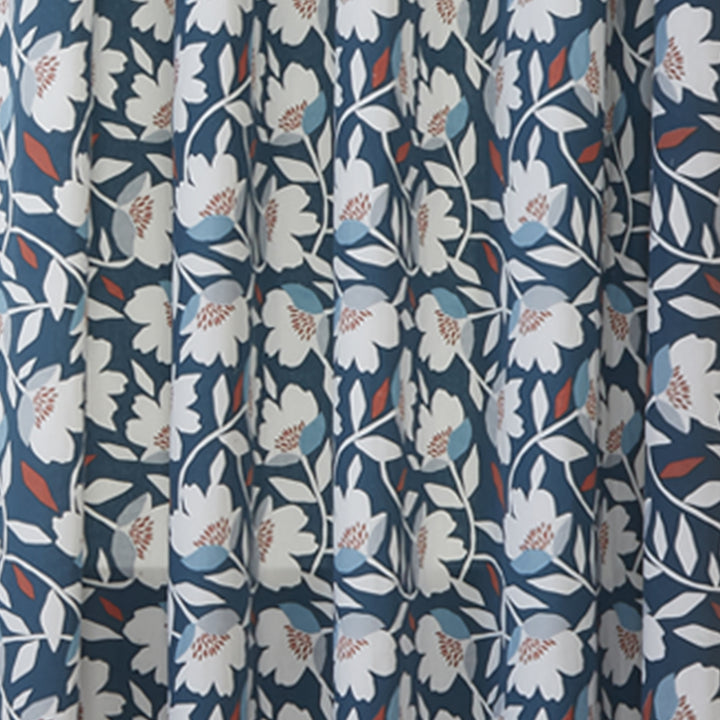 Fusion Luna Eyelet Curtains - Teal - Williamsons Factory Shop