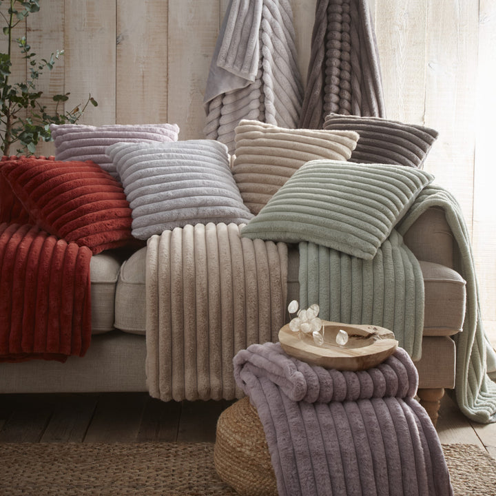 Appletree Hygge Morritz Throw - Terracotta
