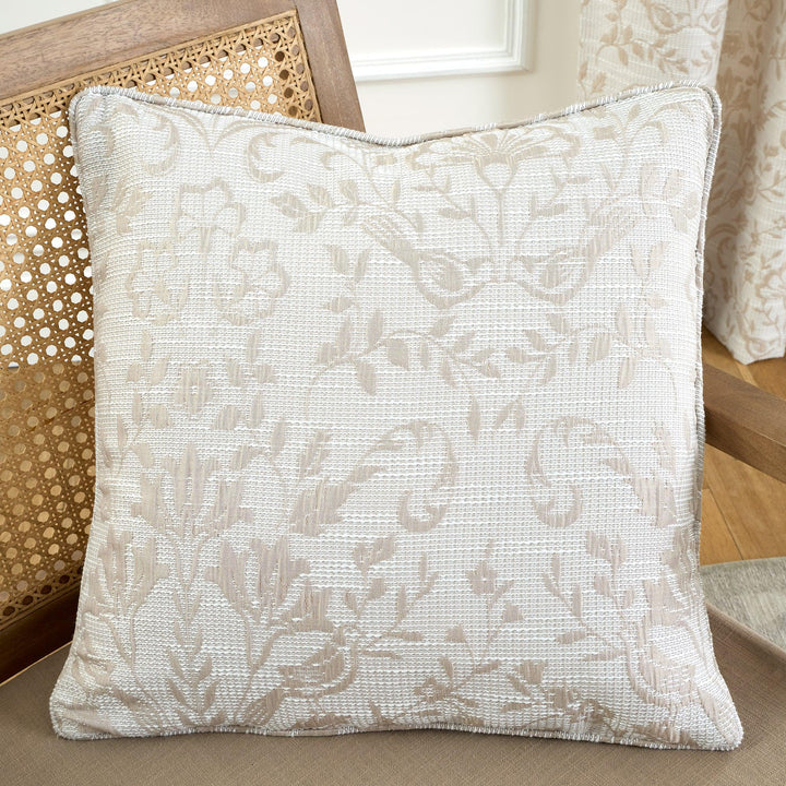 Curtina Marple Cushion - Natural - Williamsons Factory Shop