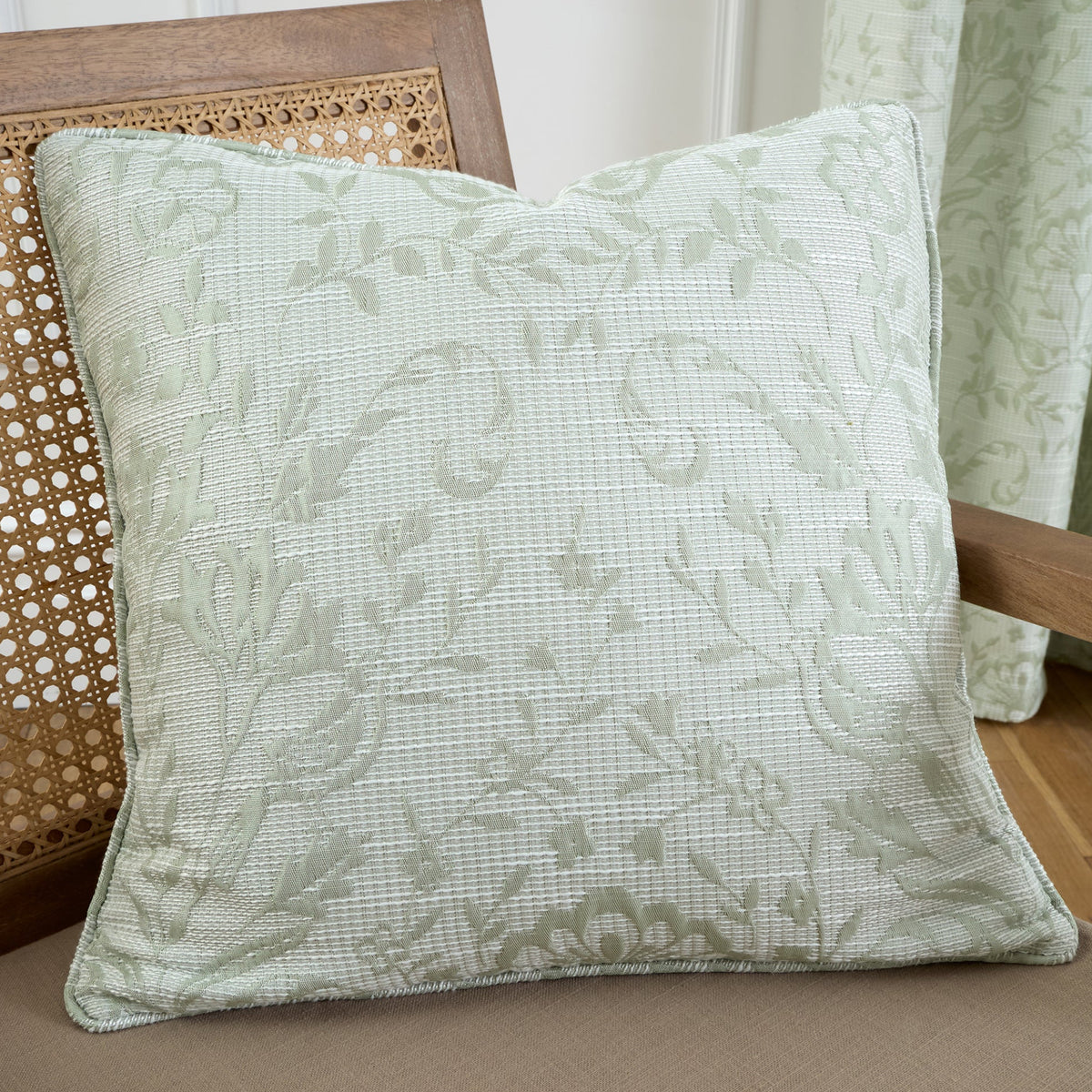Curtina Marple Cushion - Sage Green