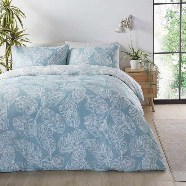 Fusion Matteo Duvet Cover Set - Duck Egg - Williamsons Factory Shop