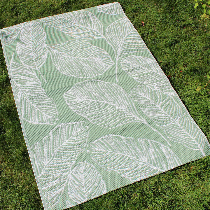 Fusion Matteo Outdoor Rug - Green - Williamsons Factory Shop