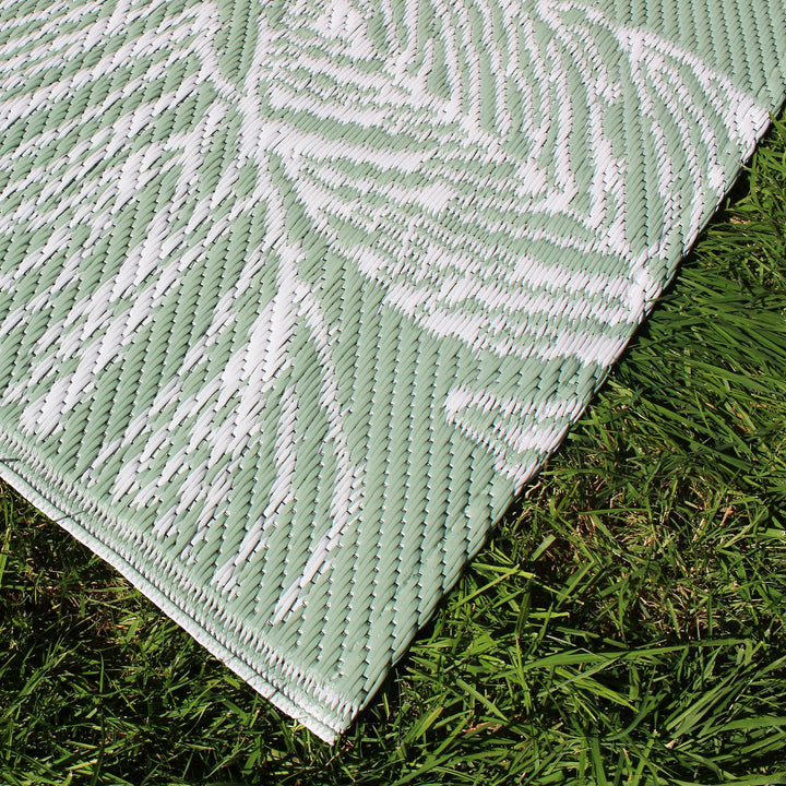 Fusion Matteo Outdoor Rug - Green - Williamsons Factory Shop