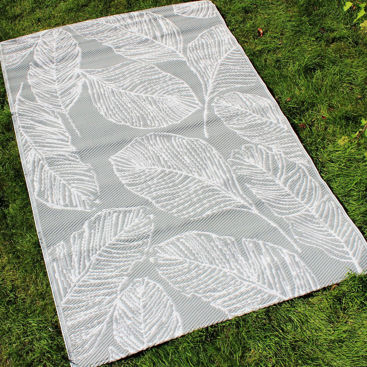 Fusion Matteo Outdoor Rug - Grey