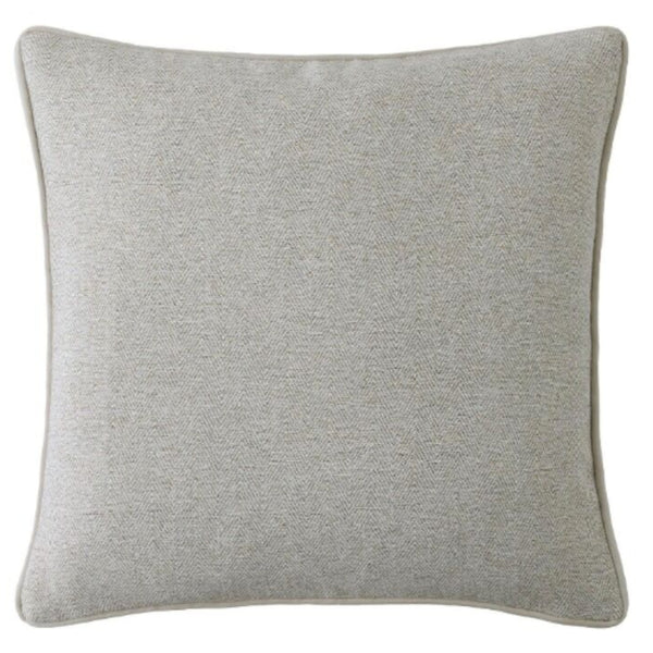 Laura Ashley Milbourne Herringbone Cushion - Truffle