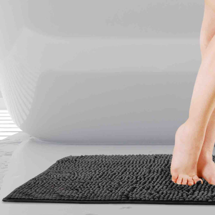 Noodle Bath Mat - Black - Williamsons Factory Shop