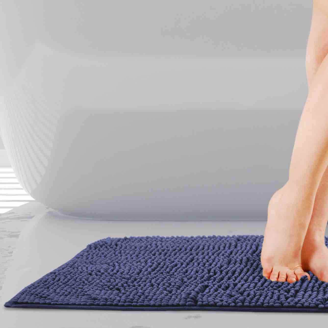Noodle Bath Mat - Navy
