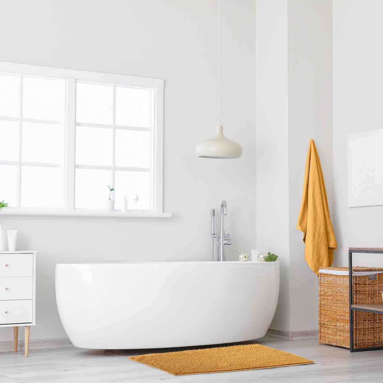 Noodle Bath Mat - Ochre