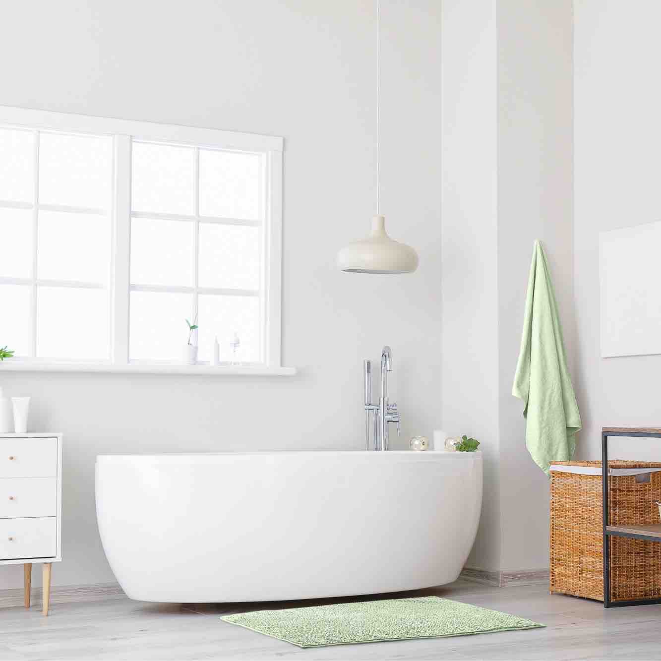 Noodle Bath Mat - Sage Green