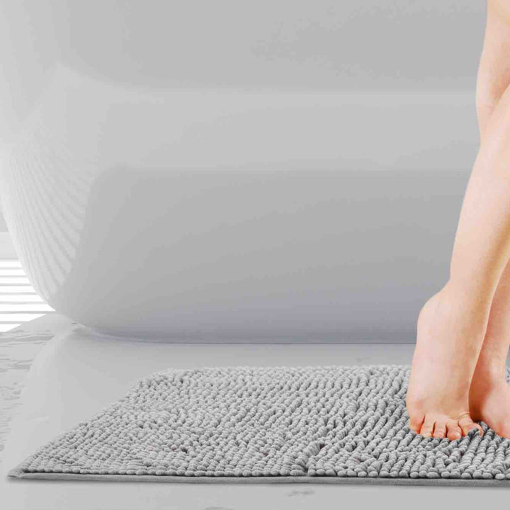 Noodle Bath Mat - Silver - Williamsons Factory Shop