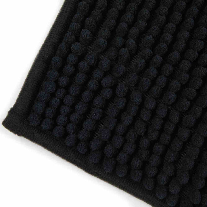 Noodle Bath Mat - Black - Williamsons Factory Shop