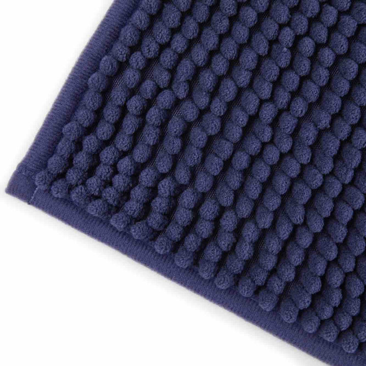 Noodle Bath Mat - Navy - Williamsons Factory Shop