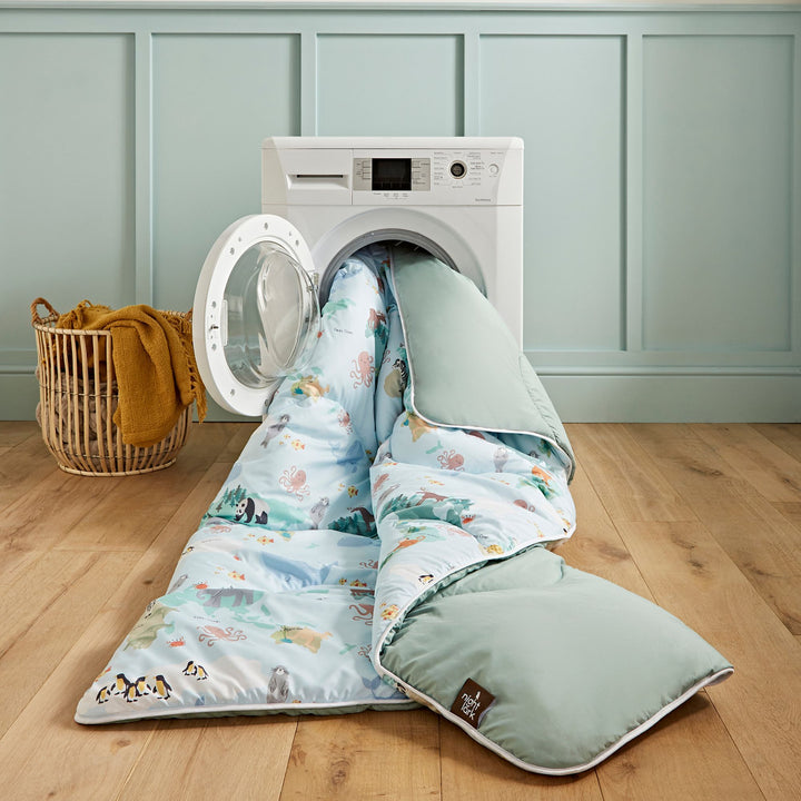 Night Lark Kids® Coverless Duvet Set - Animal Atlas - Williamsons Factory Shop