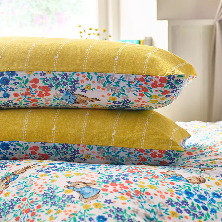 Peter Rabbit Florelli Duvet Cover Set - Multi - Williamsons Factory Shop