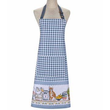 Pantry Cats Cotton Apron - Multi