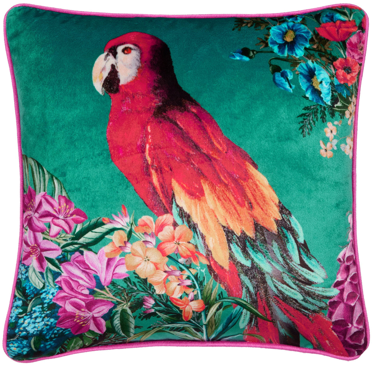 Laurence Llewelyn-Bowen Polly Amorous Cushion - Teal