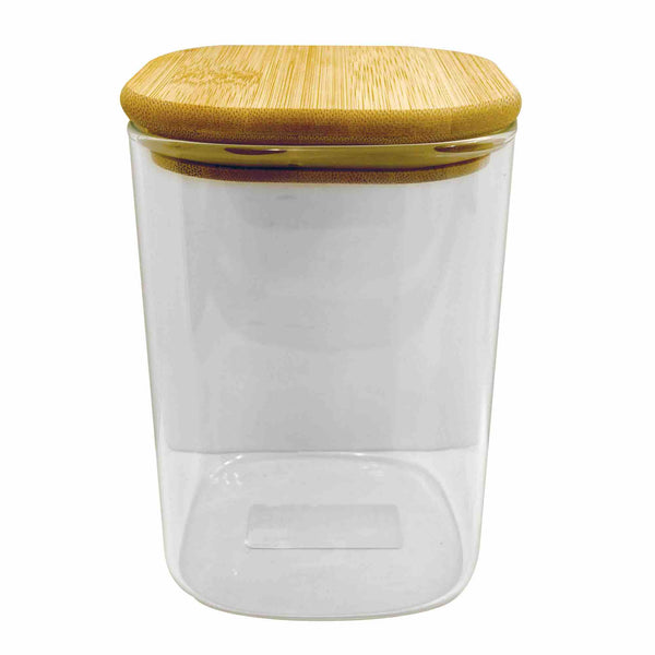Plain Glass Storage Jar - 1L - Williamsons Factory Shop