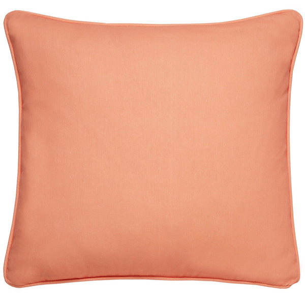 Fusion Plain Dye Cushion - Orange - Williamsons Factory Shop