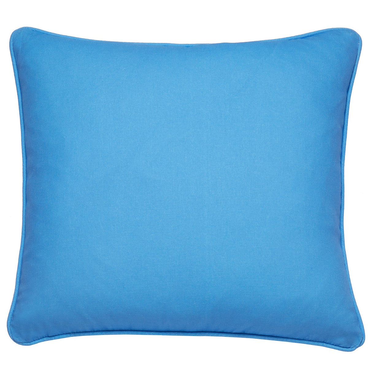 Fusion Plain Dye Cushion - Blue