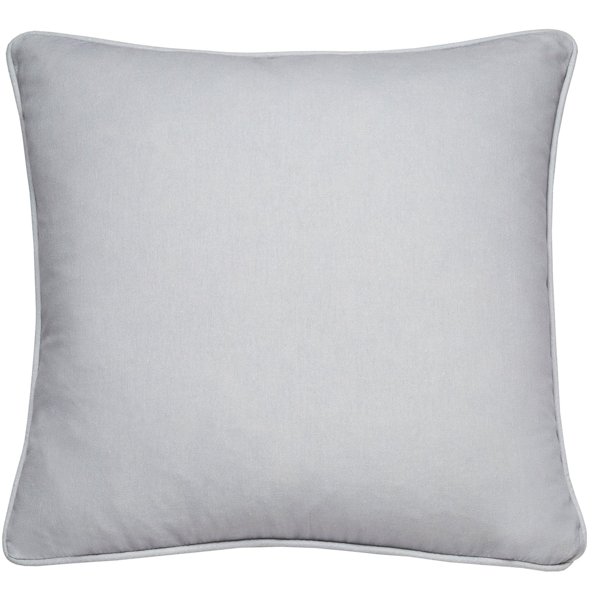 Fusion Plain Dye Cushion - Silver