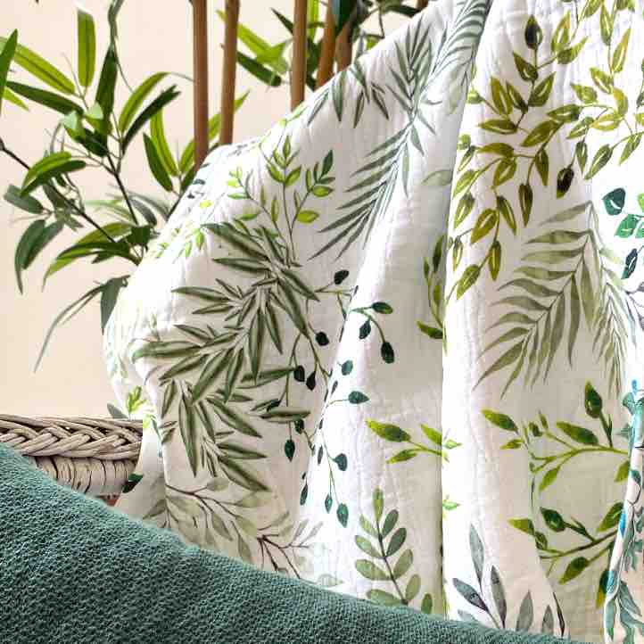 Provence Printed Jacquard Throw - Multi
