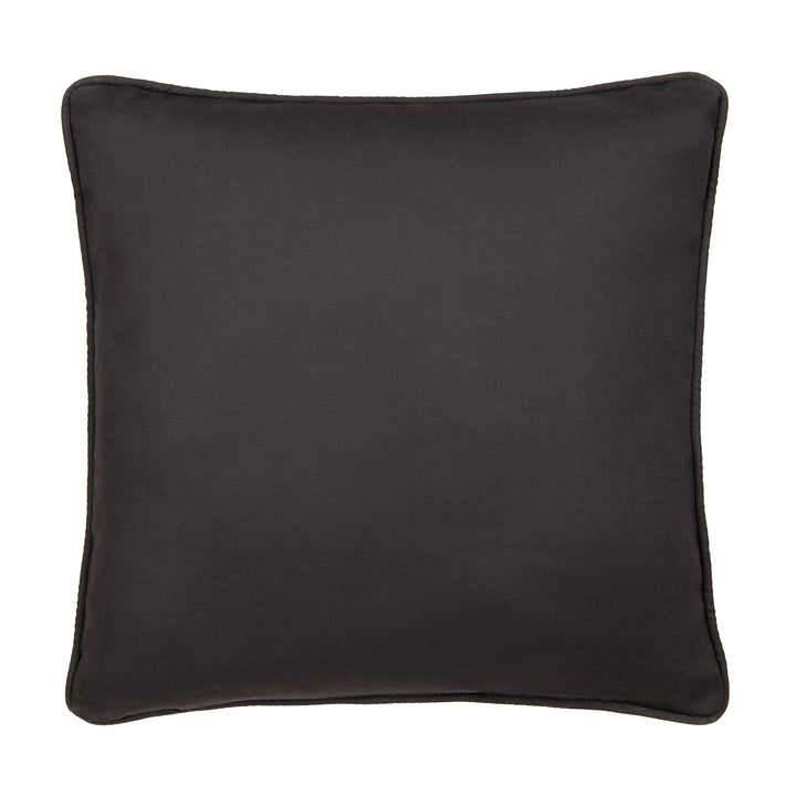 Fusion Rico Cushion - Black - Williamsons Factory Shop
