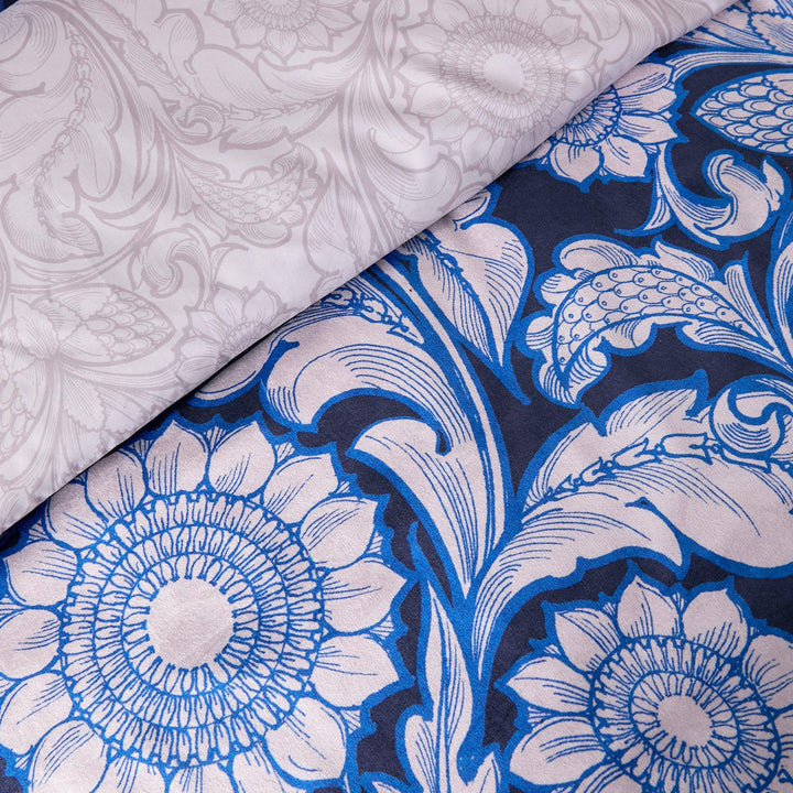Laurence Llewelyn-Bowen Romilly Duvet Cover Set - Blue - Williamsons Factory Shop