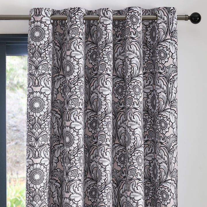 Laurence Llewelyn-Bowen Romilly Eyelet Curtains - Natural - Williamsons Factory Shop