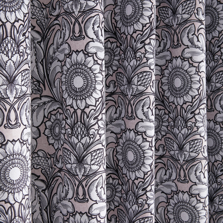 Laurence Llewelyn-Bowen Romilly Eyelet Curtains - Natural - Williamsons Factory Shop