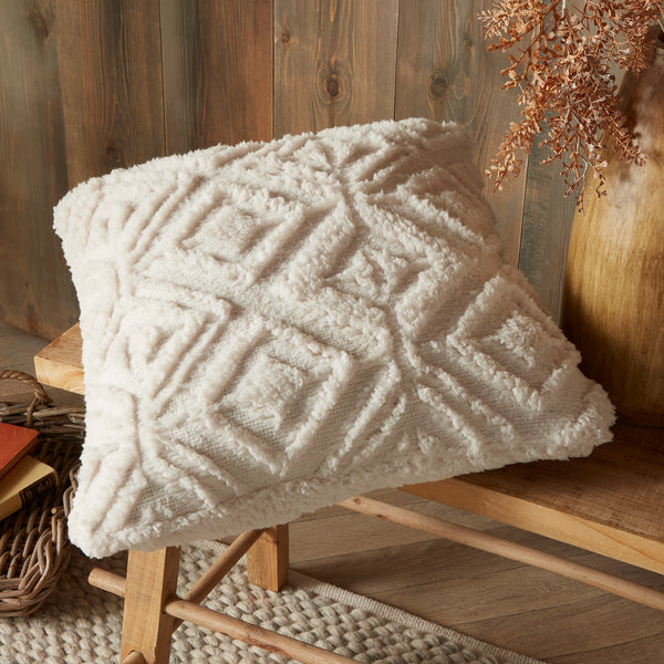Fusion Snug Romo Cushion - Natural - Williamsons Factory Shop
