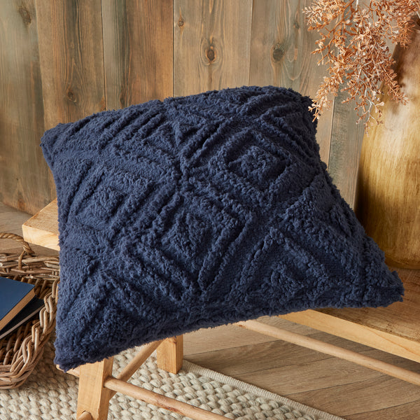 Fusion Snug Romo Cushion - Navy - Williamsons Factory Shop