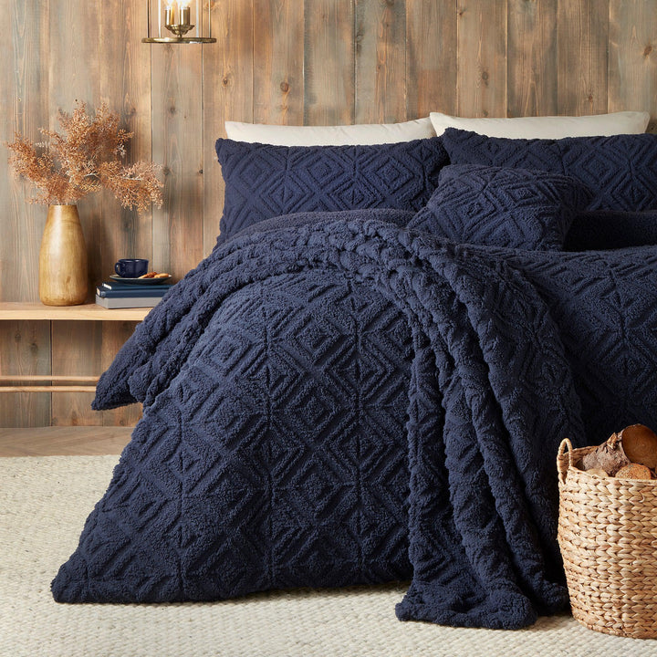 Fusion Snug Romo Cushion - Navy - Williamsons Factory Shop