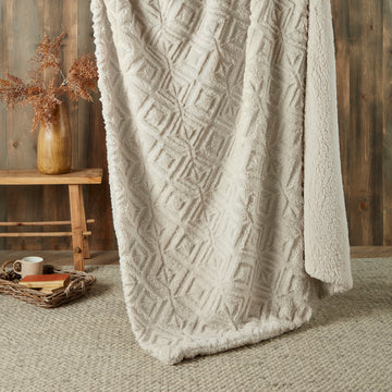 Fusion Snug Romo Throw - Natural