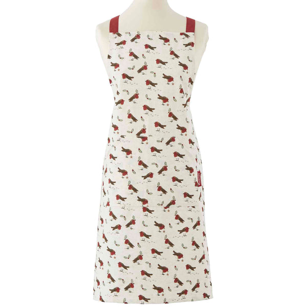 Robins Retreat Christmas Apron