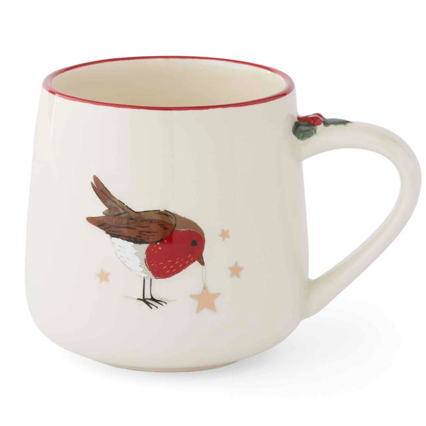 Robins Retreat Ceramic Bell Mug