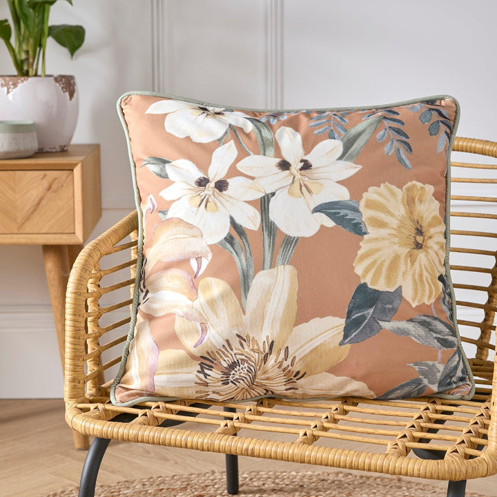 Soiree Sagara Cushion - Gold - Williamsons Factory Shop