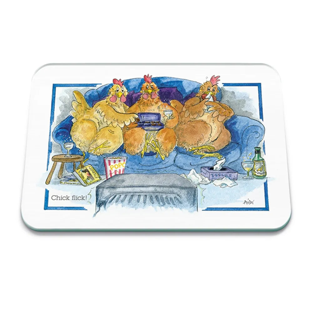 Chick Flick Glass Worktop Protector - Williamsons Home