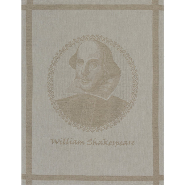 William Shakespeare Linen Mix Tea Towel - Williamsons Factory Shop